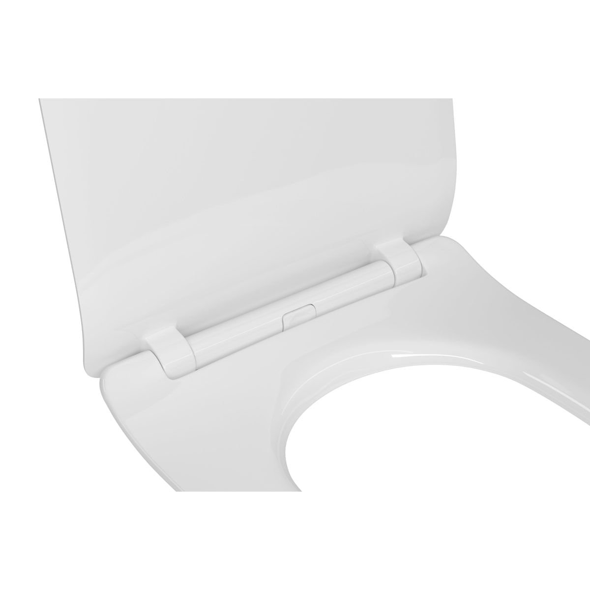 Assento em Termofixo com Slow Close e Easy Clean para Bacias LK Carrara Nuova — foto 5