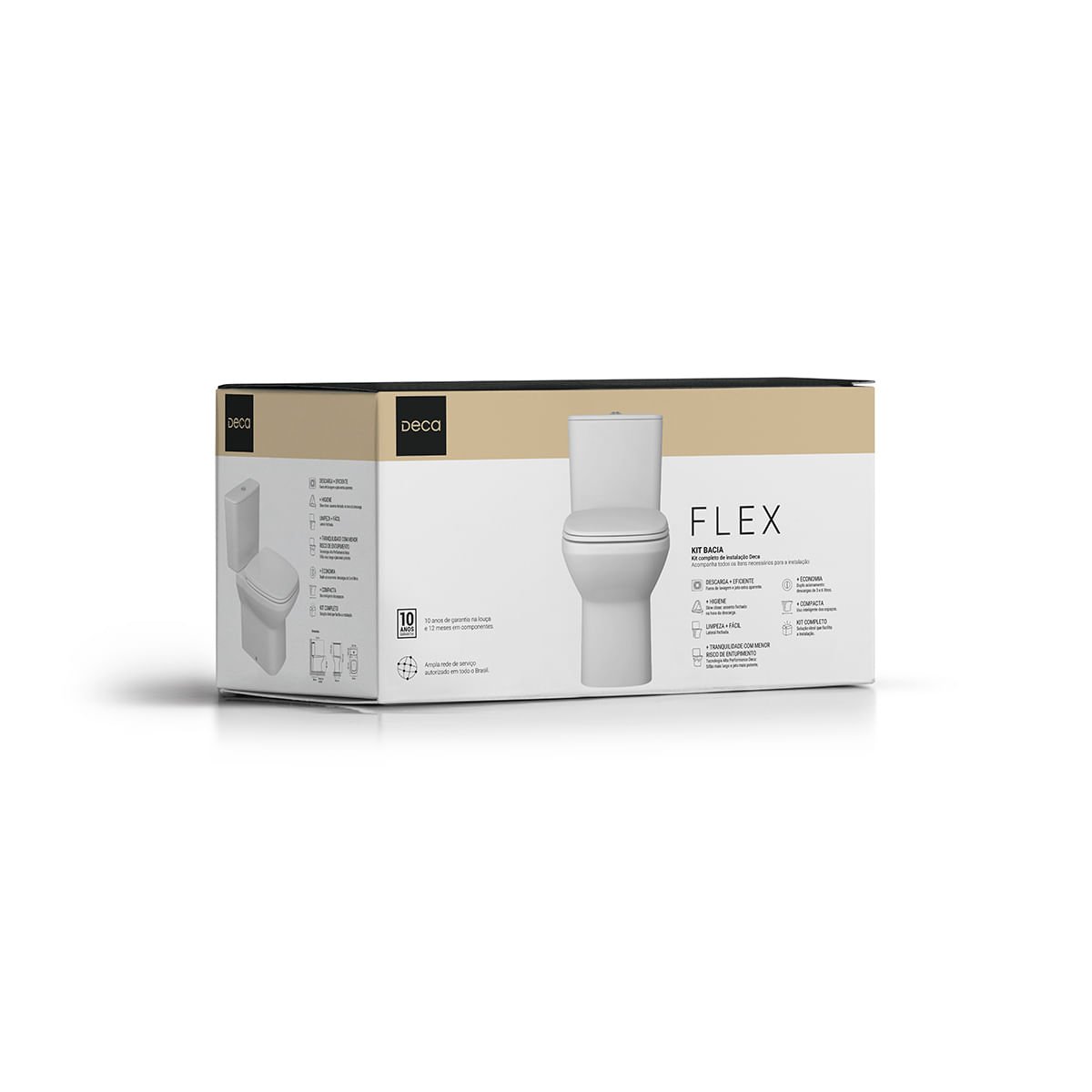 Kit Bacia P/ Cx Acoplada Flex — foto 2