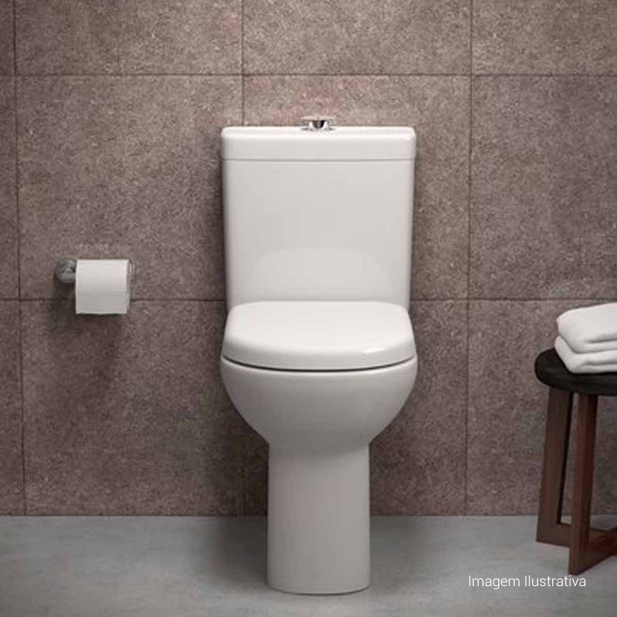 Assento em Termofixo Slow Close e Easy Clean para Bacias Vogue Plus — foto 3