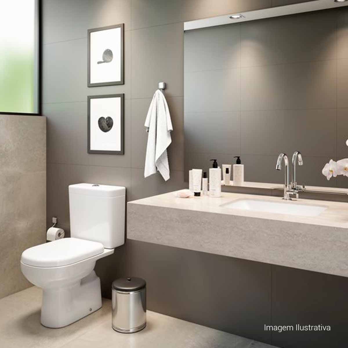 Caixa Acoplada com Acionamento Duo para Bacias Clean Duna Level Monte Carlo Village Vogue — foto 2