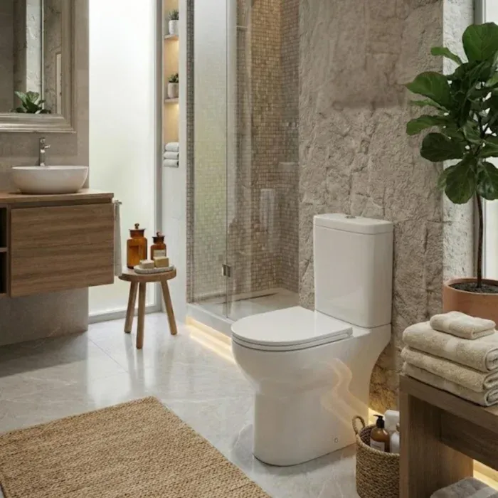 Kit completo Bacia com Caixa Acoplada Vertis Total Clean — foto 2