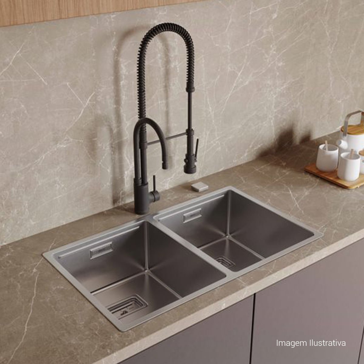 Misturador Monocomando de Mesa para Cozinha Gourmet — foto 7
