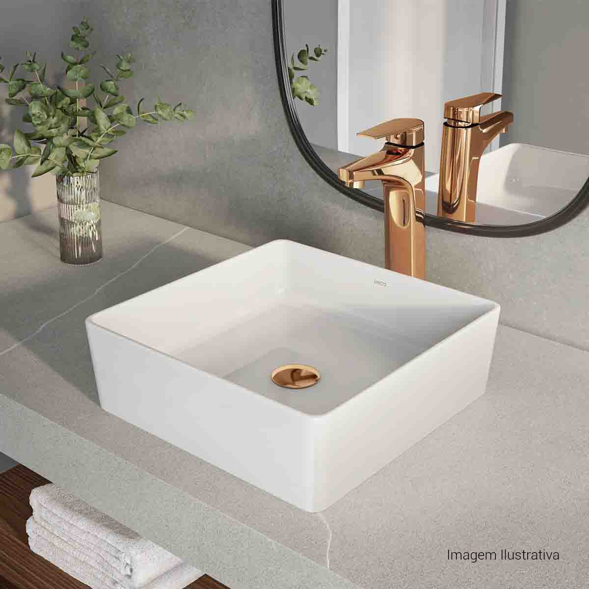 Misturador Monocomando de Mesa Bica Alta para Lavatório Level — foto 2