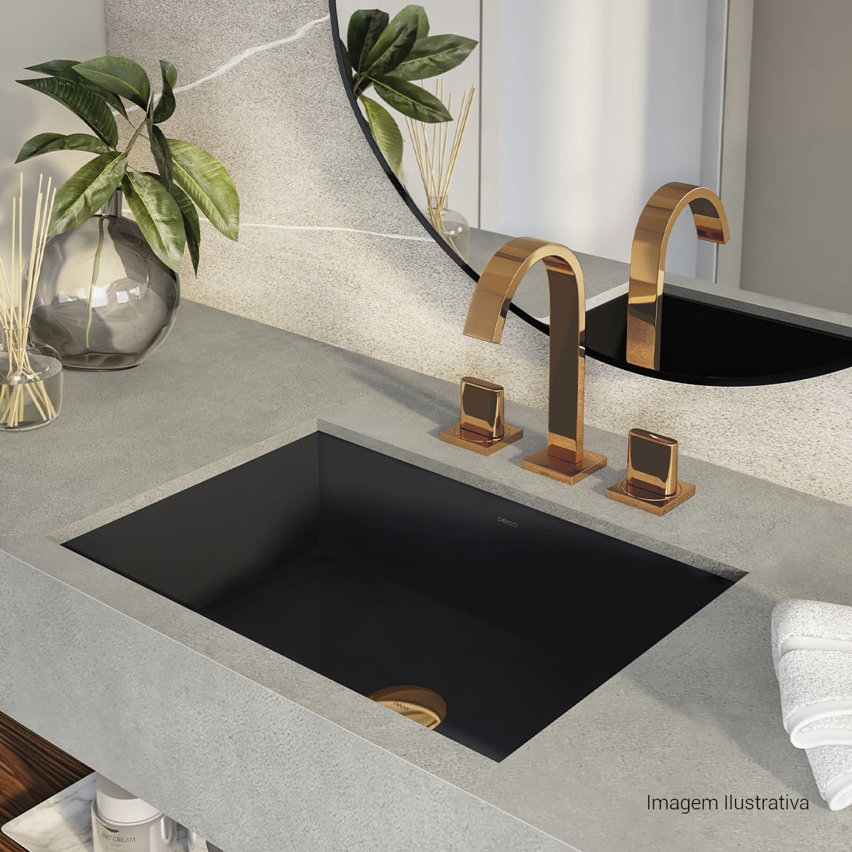 Misturador de Mesa Bica Alta para Lavatório Polo — foto 8