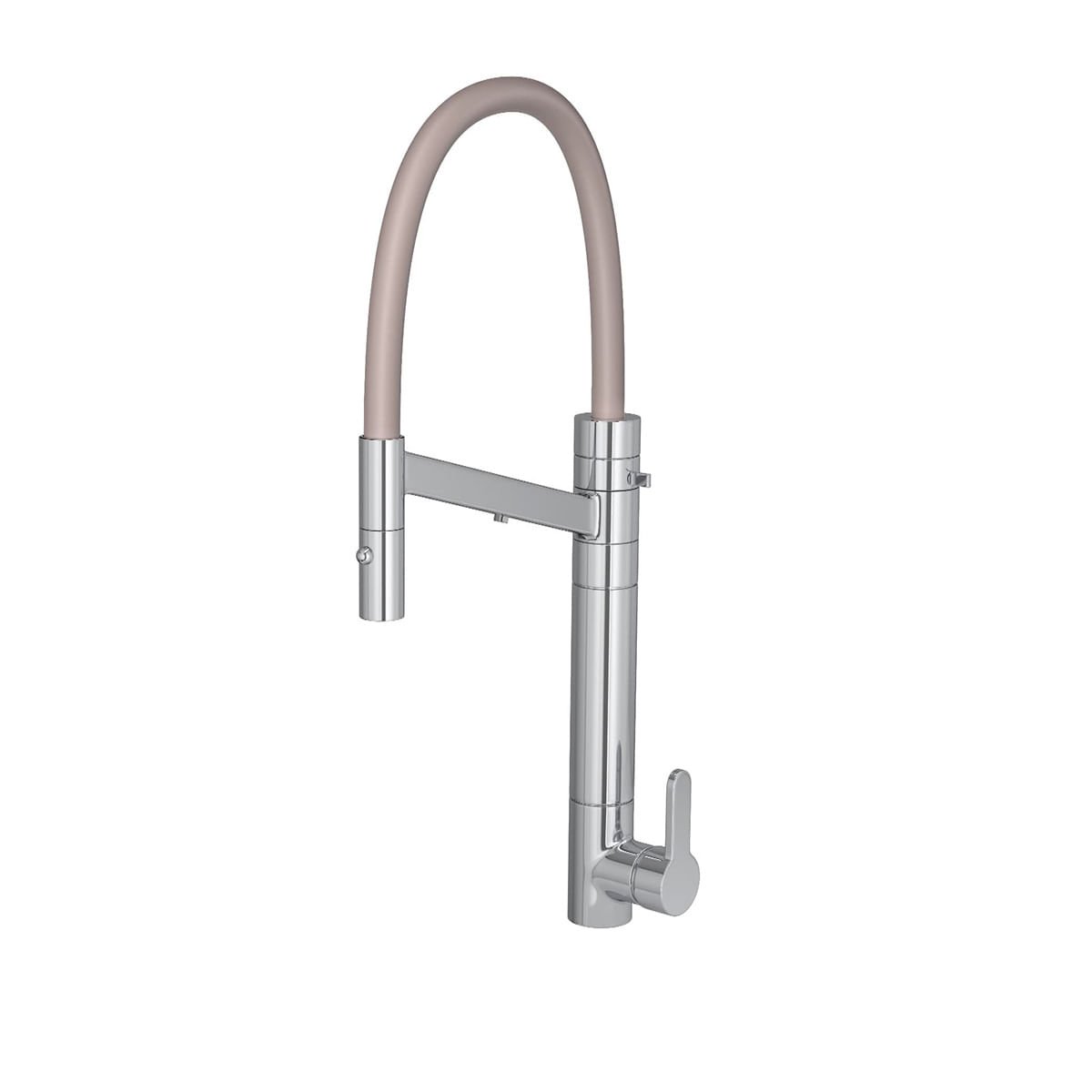 Misturador Monocomando de Mesa com Filtro para Cozinha Twin Colore e Fendi
