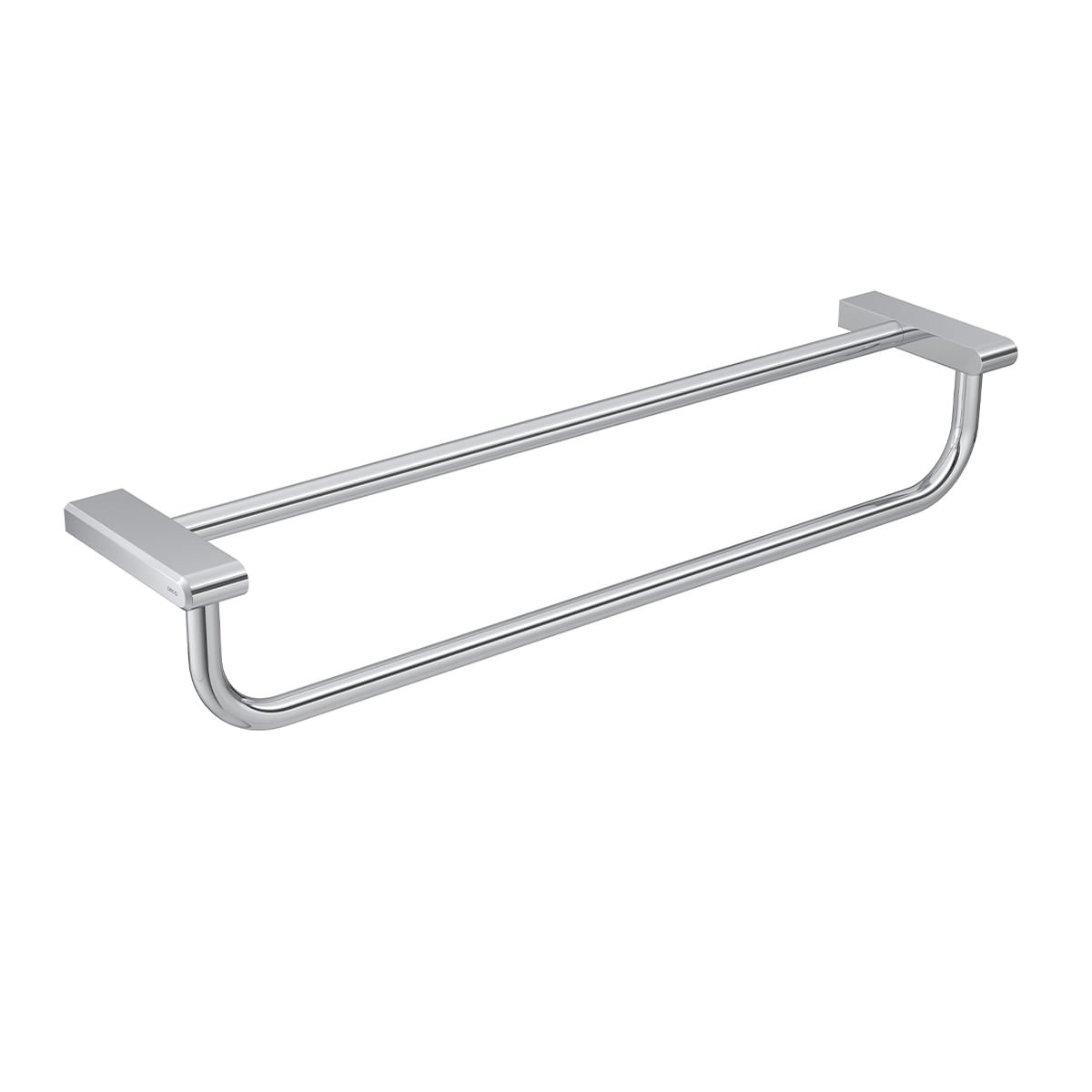 Porta Toalhas Barra Dupla 60cm