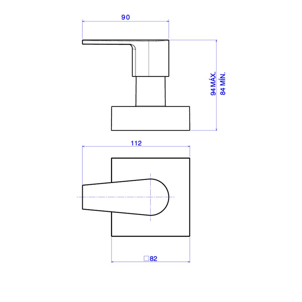 Acabamento para Registro de Gaveta de 1 1/4 e 1 1/2 Level — foto 9