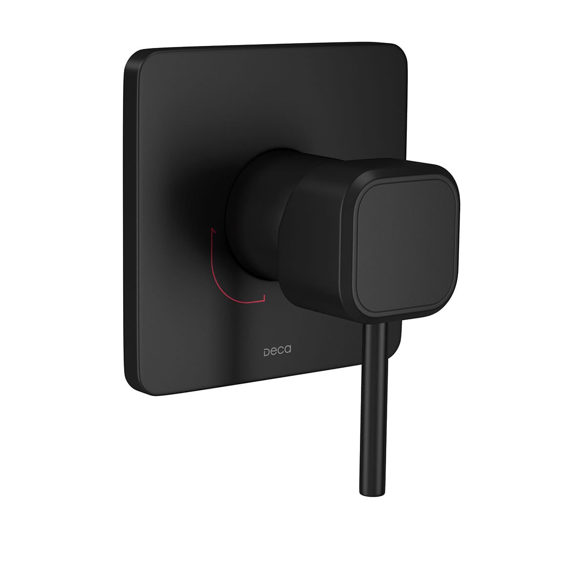 Acabamento Monocomando para Chuveiro Quadrado