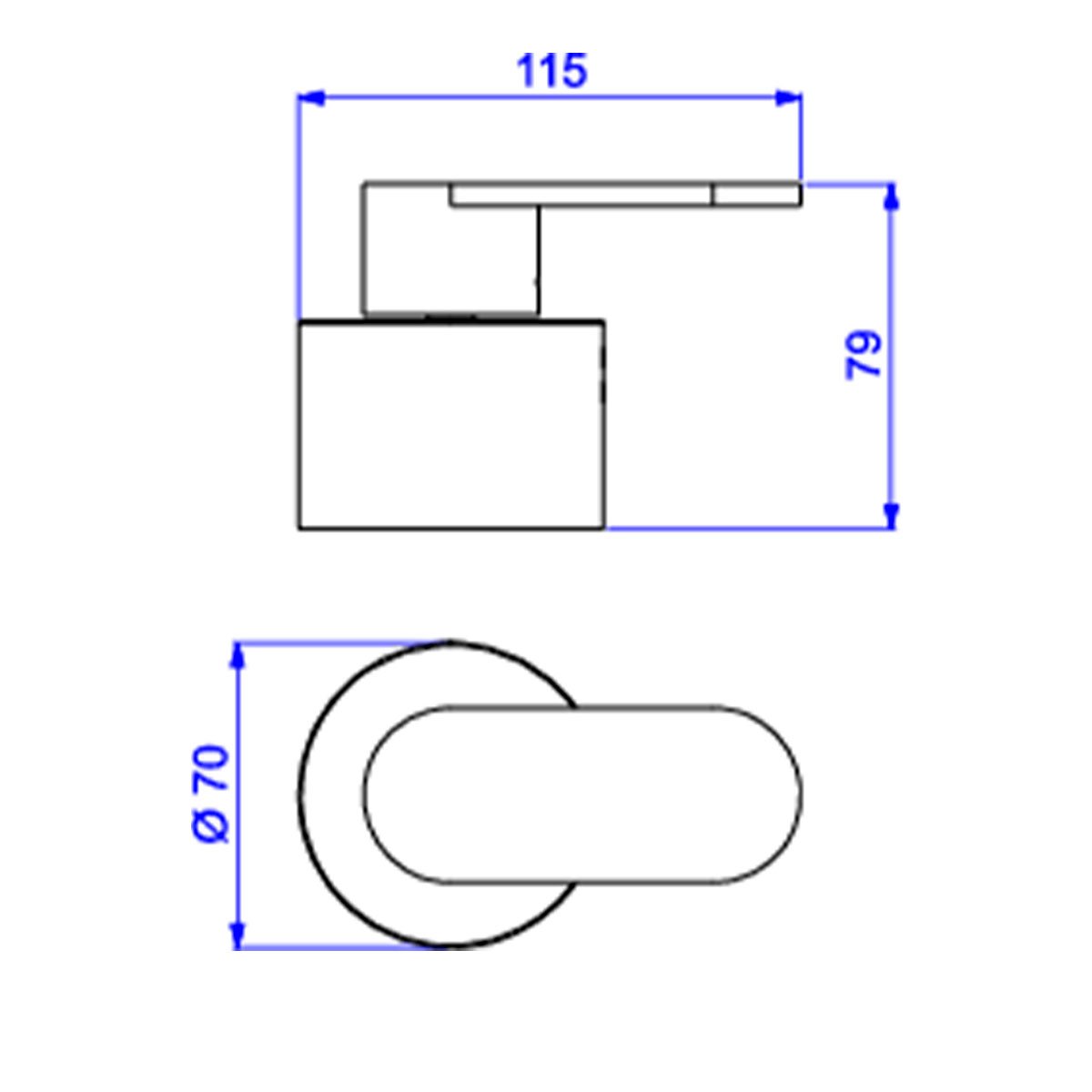 Acabamento para Registro de Gaveta 1 1/4 e 1 1/2 Drop — foto 3