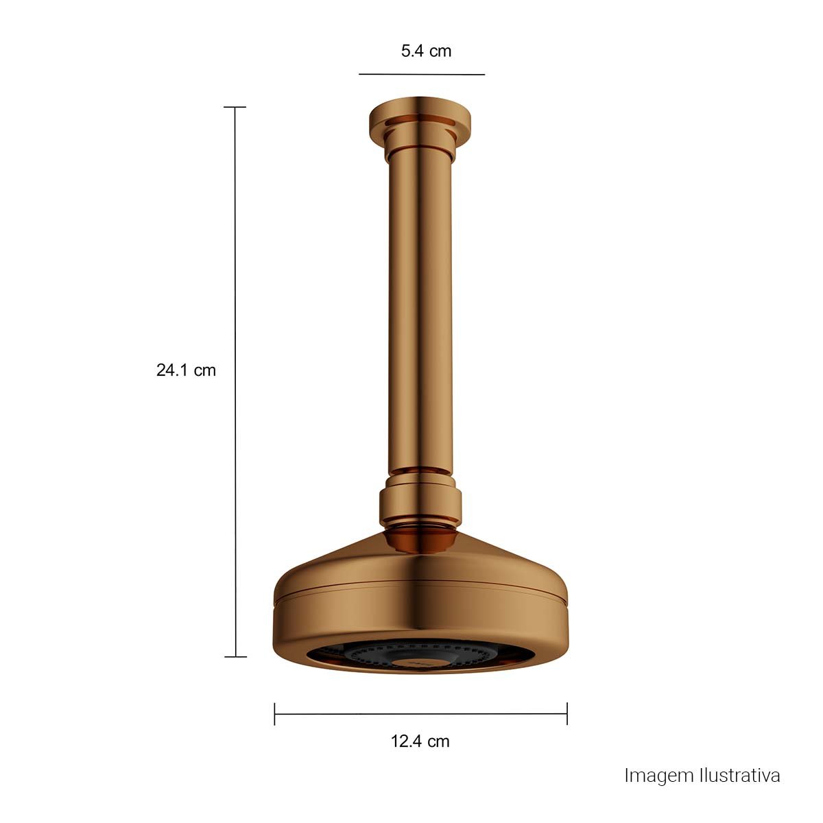 Chuveiro com Tubo de Teto Acqua Plus — foto 6