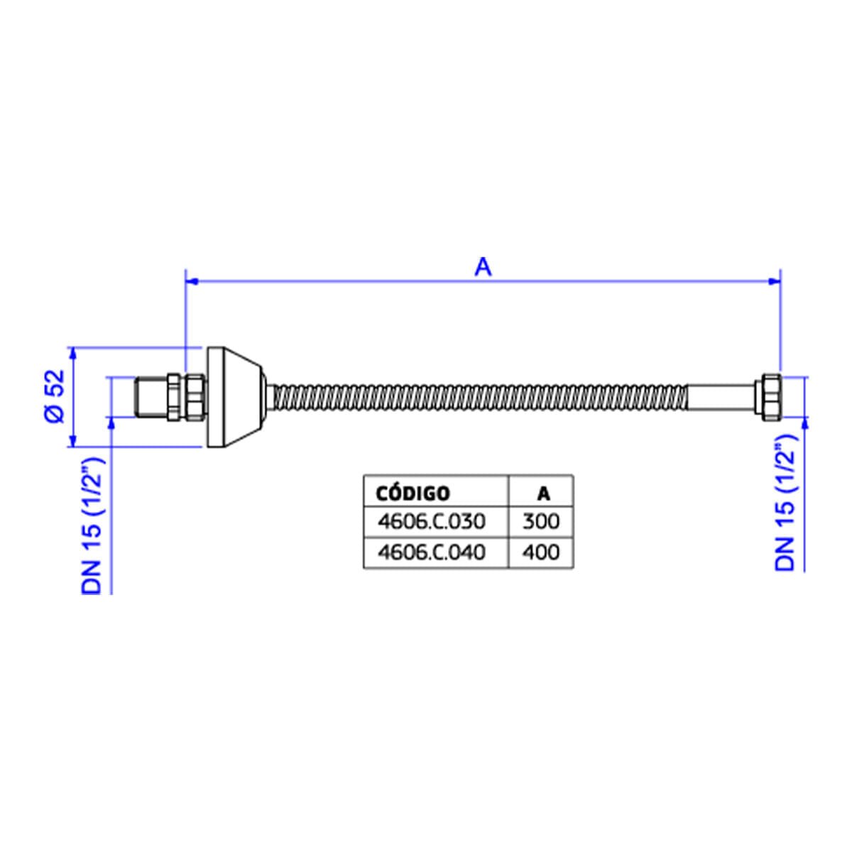 Ligação Flexível Cromada 40 Cm — foto 11