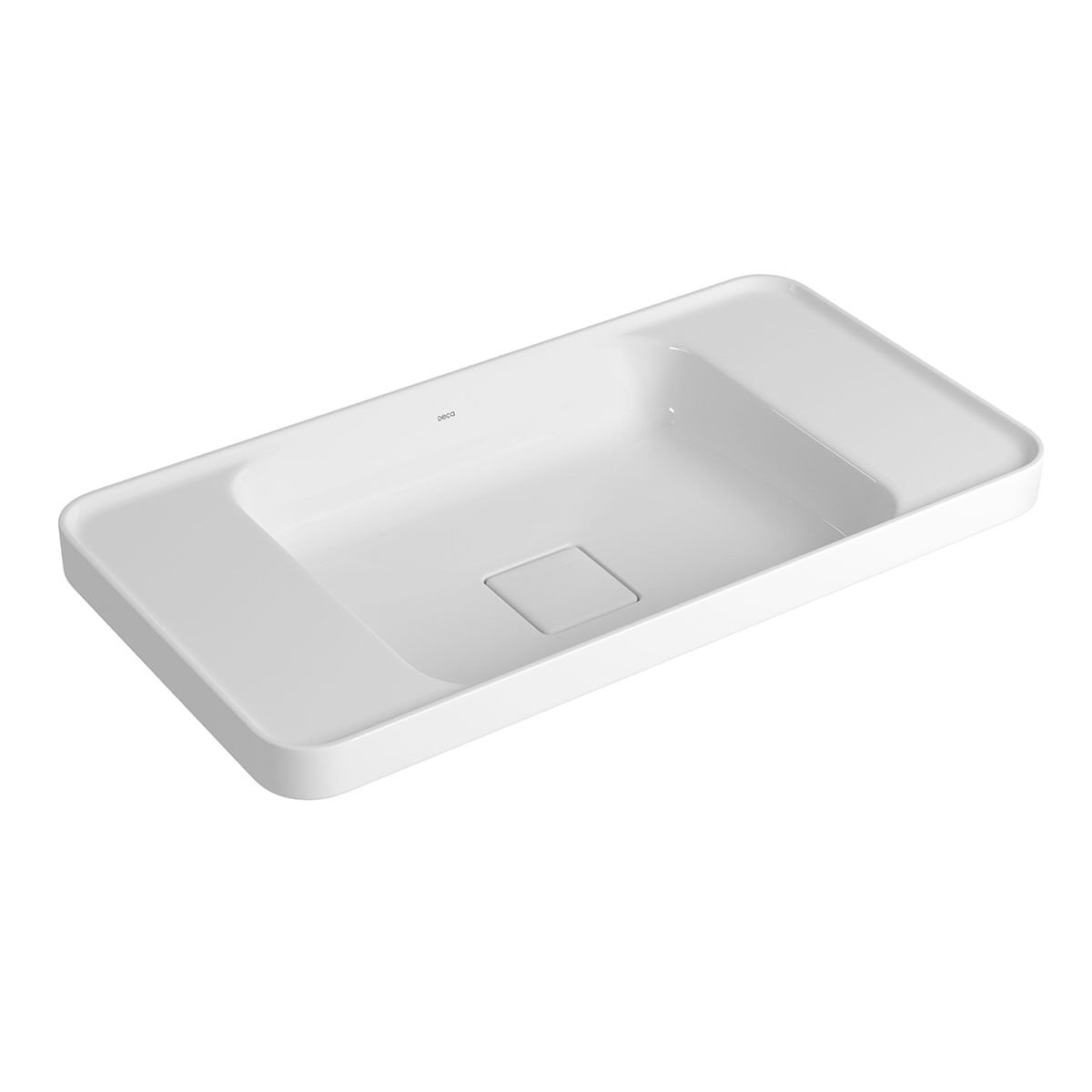 Cuba de Sobrepor com Mesa Retangular 62cm Slim