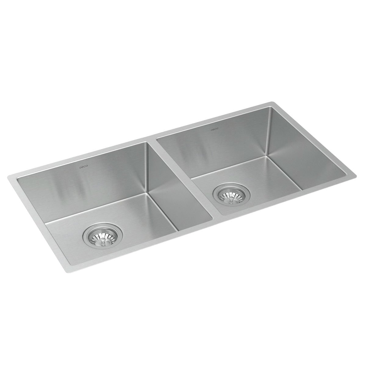 Cuba de Cozinha Retangular Dupla 80X40cm Suprema