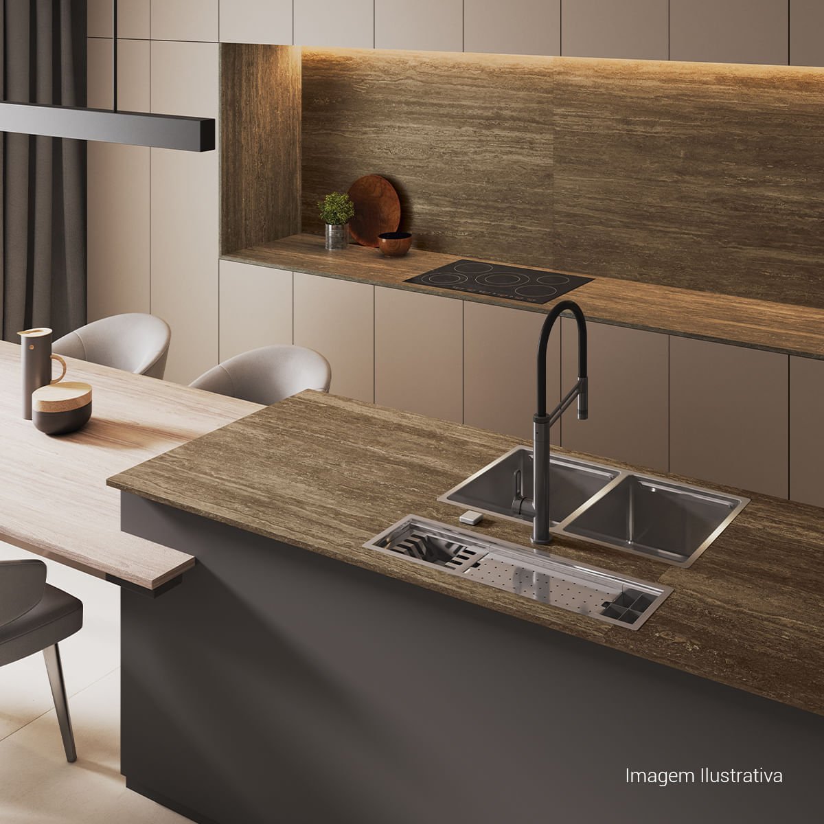 Misturador Monocomando de Mesa para Cozinha — foto 7