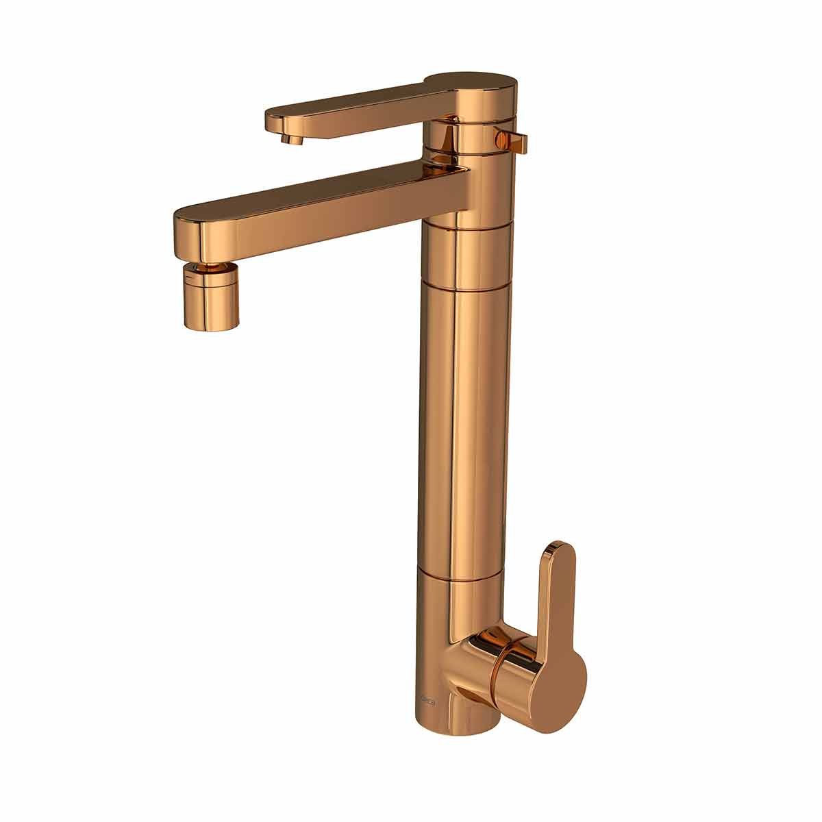 Misturador Monocomando de Mesa com Filtro para Cozinha Twin