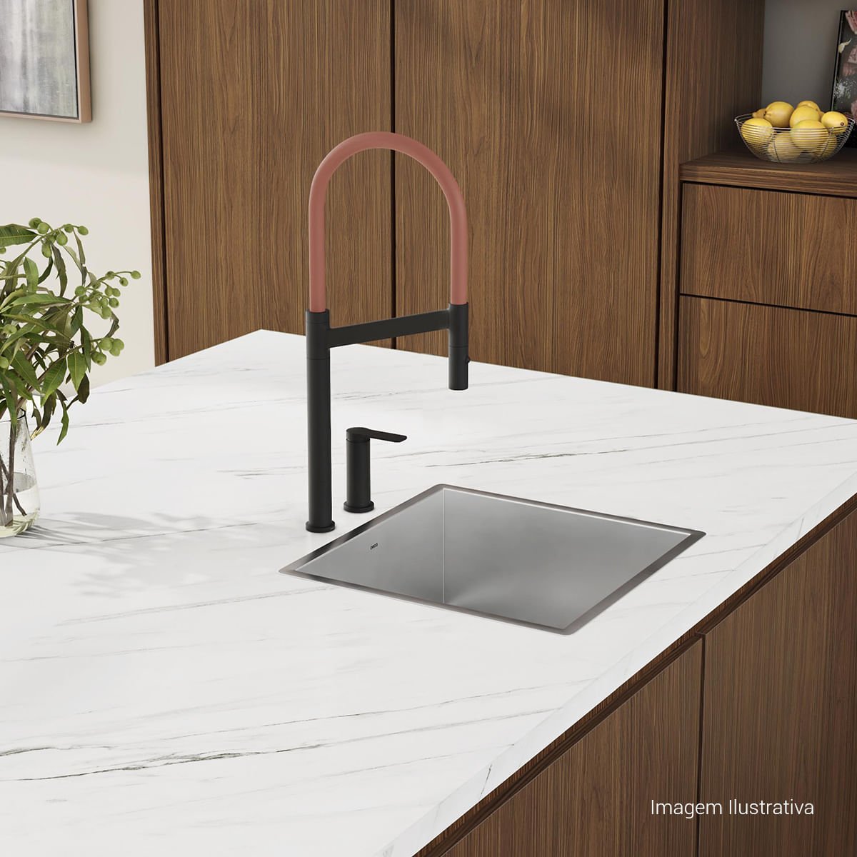 Misturador Monocomando de Mesa para Cozinha Colore e — foto 20