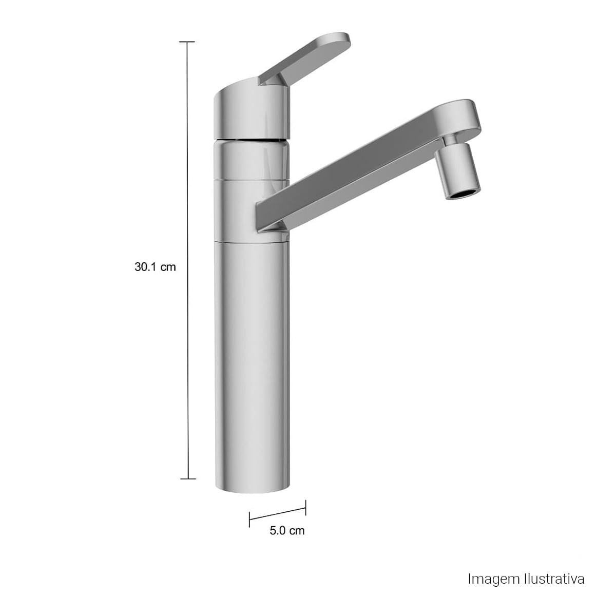 Misturador Monocomando de Mesa para Cozinha Flex Plus — foto 4
