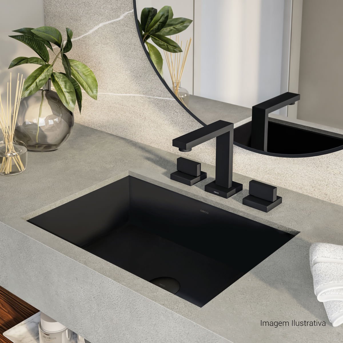 Misturador de Mesa Bica Alta para Lavatório Dream — foto 14
