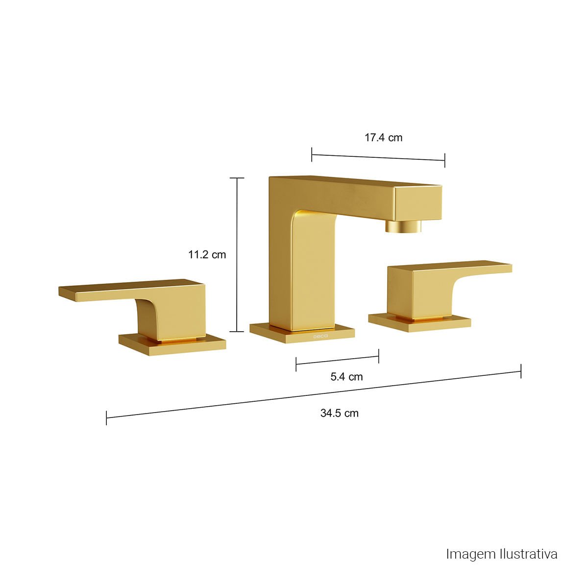 Misturador de Mesa Bica Baixa para Lavatório Unic — foto 5