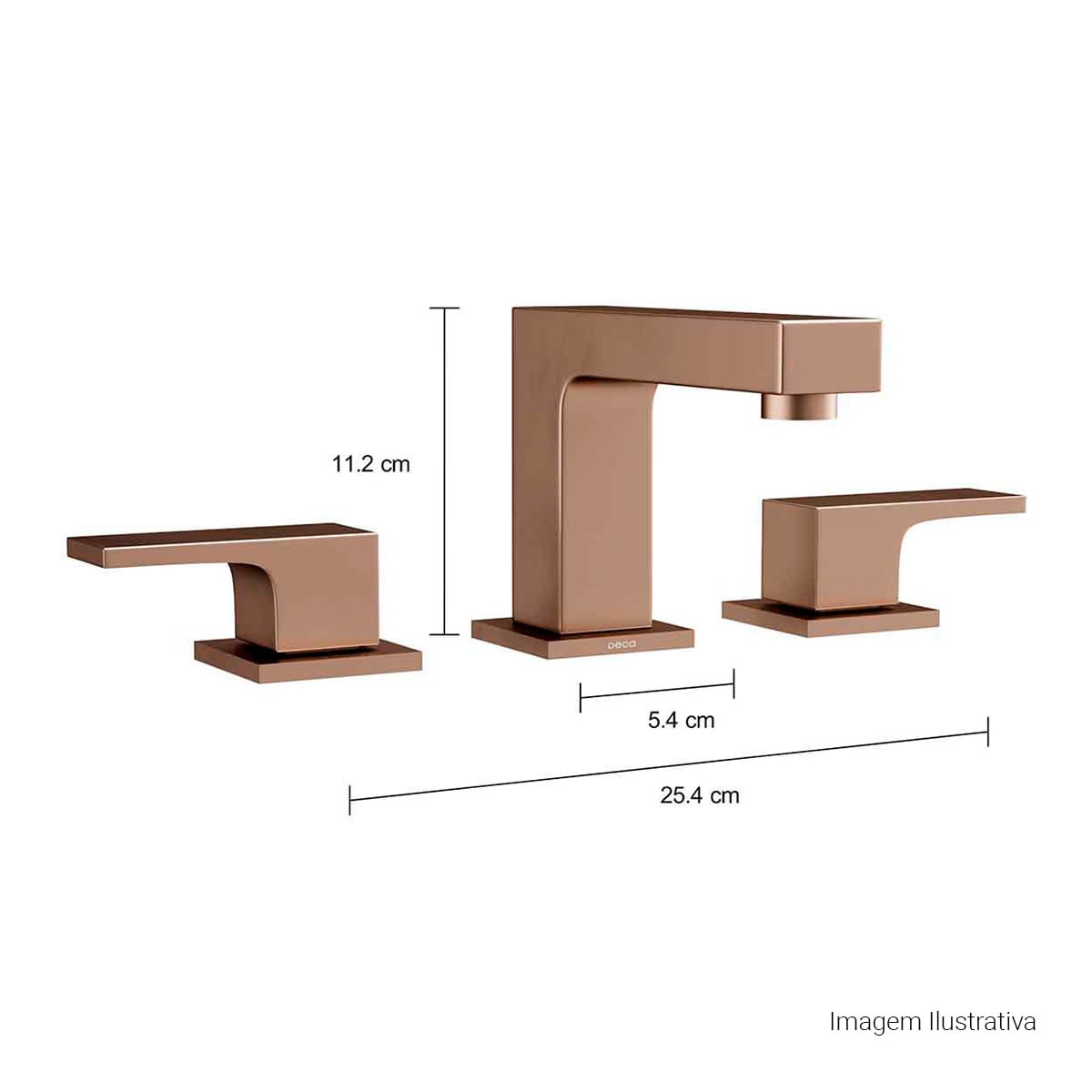 Misturador de Mesa Bica Baixa para Lavatório Unic — foto 8