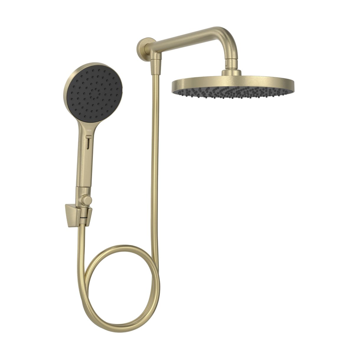 Chuveiro Redondo de Parede 22Cm com Desviador
