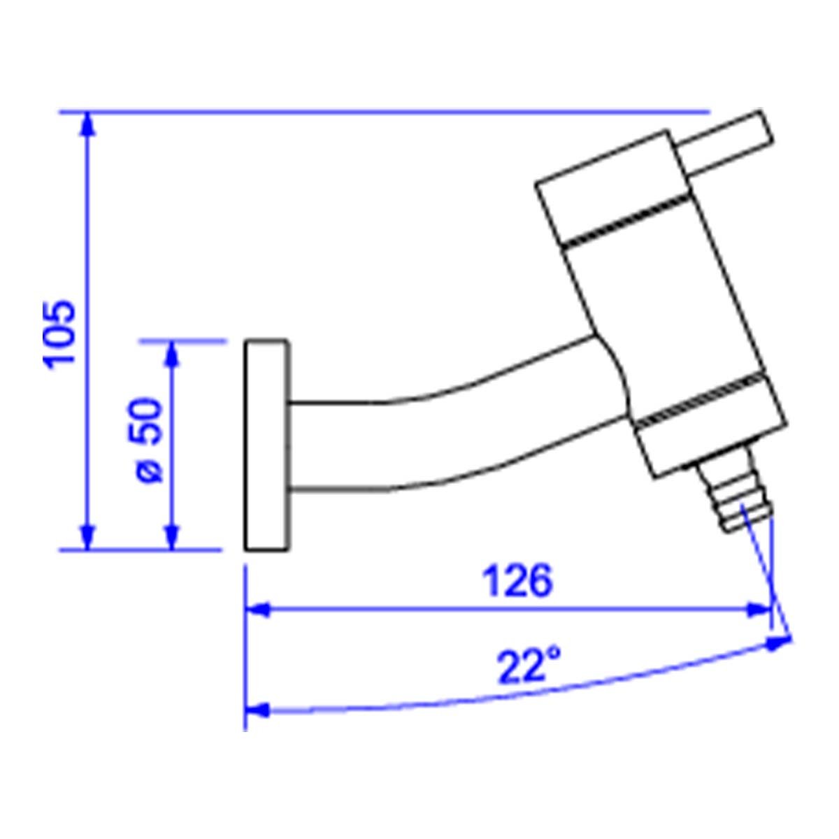 Torneira para Jardim e Tanque com Adaptador de Mangueira Link — foto 2