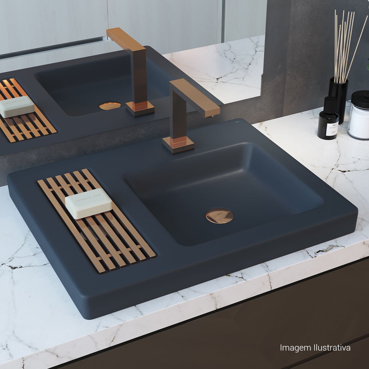 Torneira de Mesa Touchless Bica Alta para Lavatório Dream — foto 2