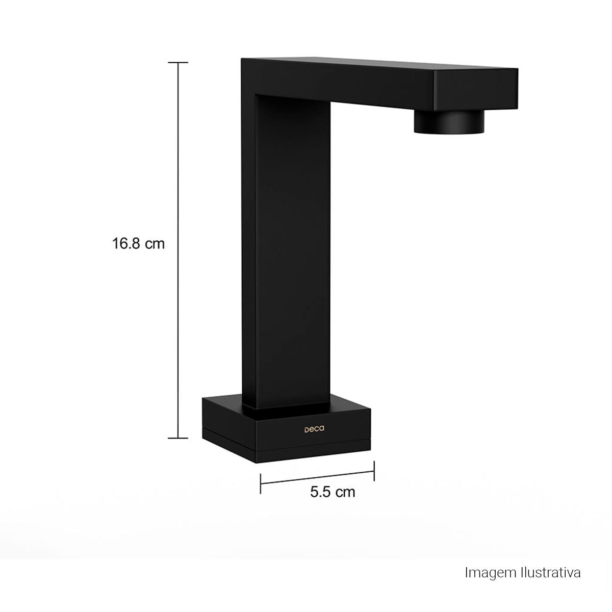 Torneira de Mesa Touchless Bica Alta para Lavatório Dream — foto 10