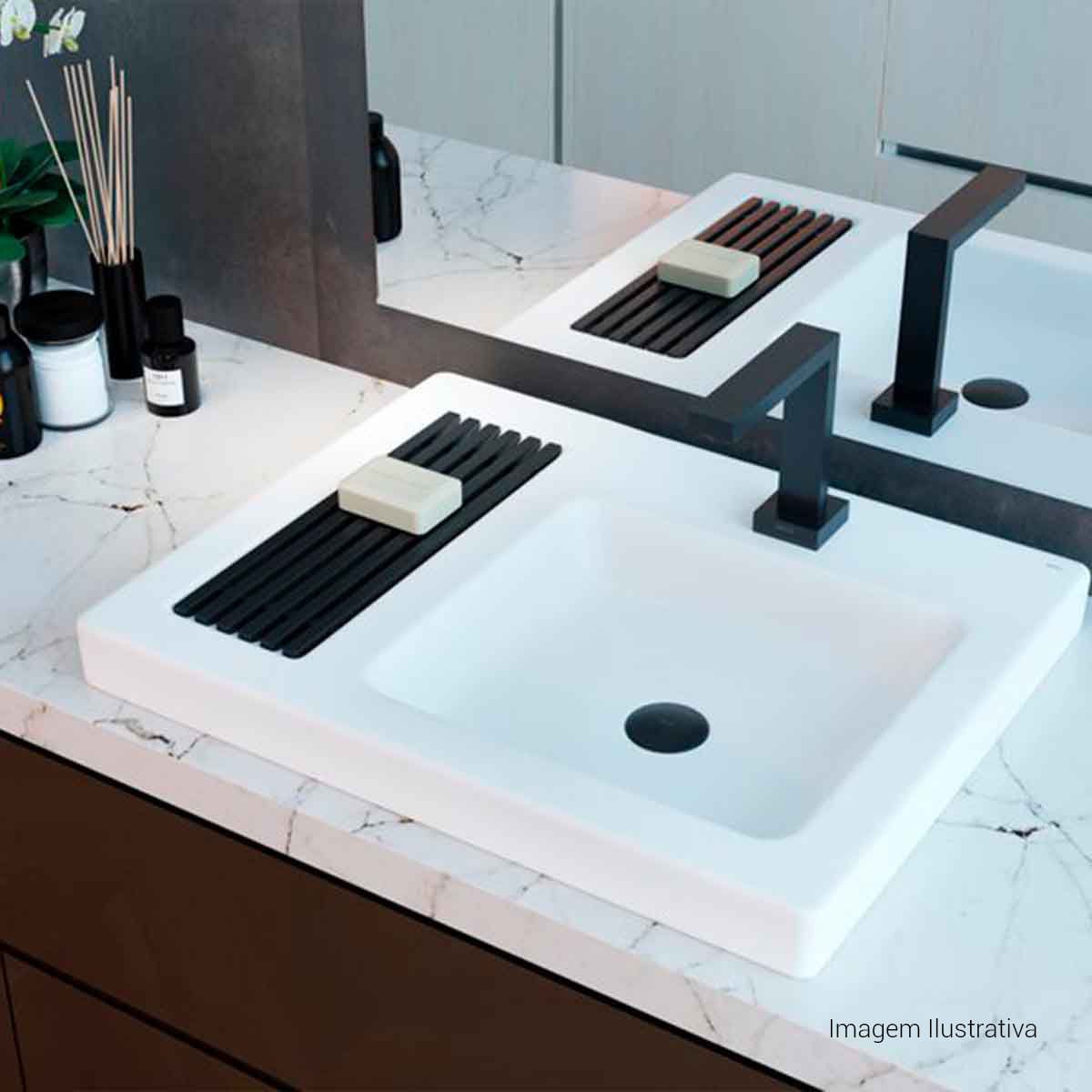 Torneira de Mesa Touchless Bica Alta para Lavatório Dream — foto 9