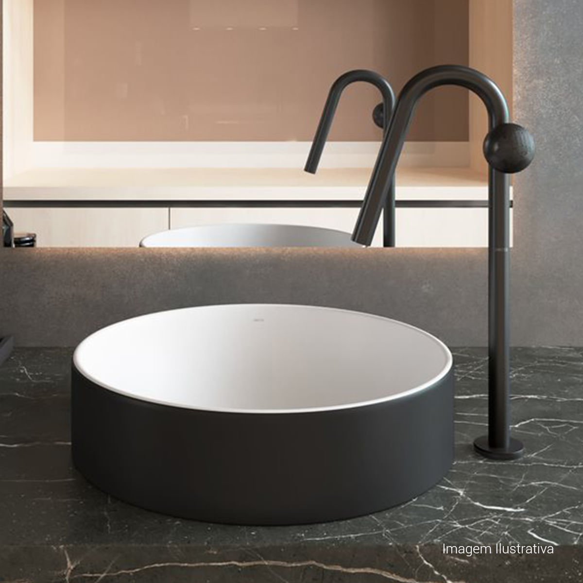 Torneira de Mesa Touchless Bica Alta para Lavatório Orbe — foto 4