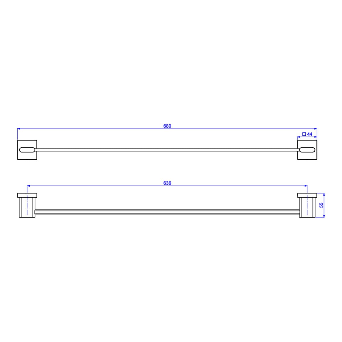 Porta Toalha Barra Polo 60 Cm — foto 6