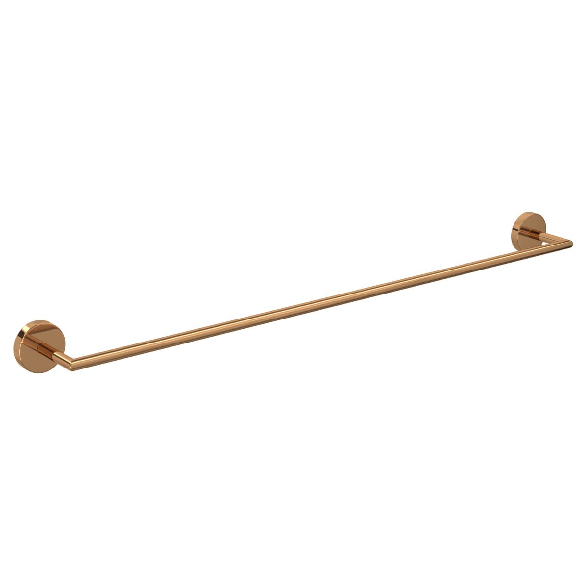Porta Toalha Barra 60cm Acessórios Disco