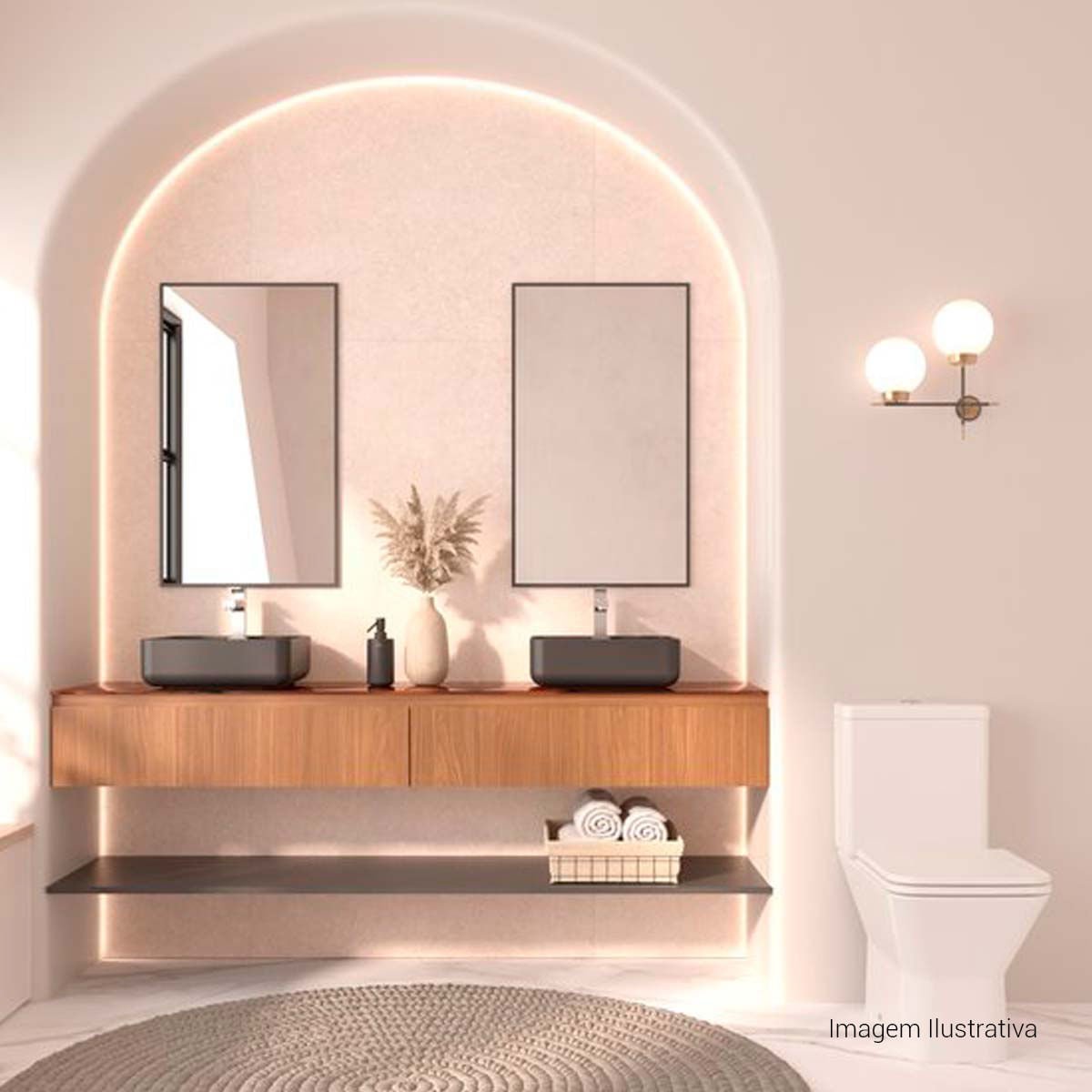 Assento em Poliéster Slow Close para Bacias Living — foto 4