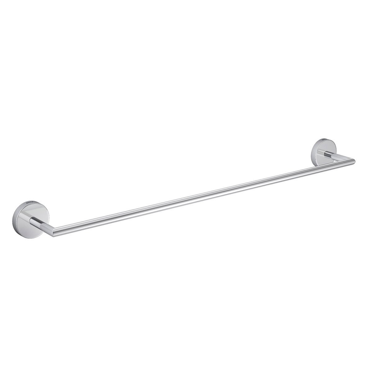 Porta Toalha Barra 50cm Acessórios Disco — foto 3