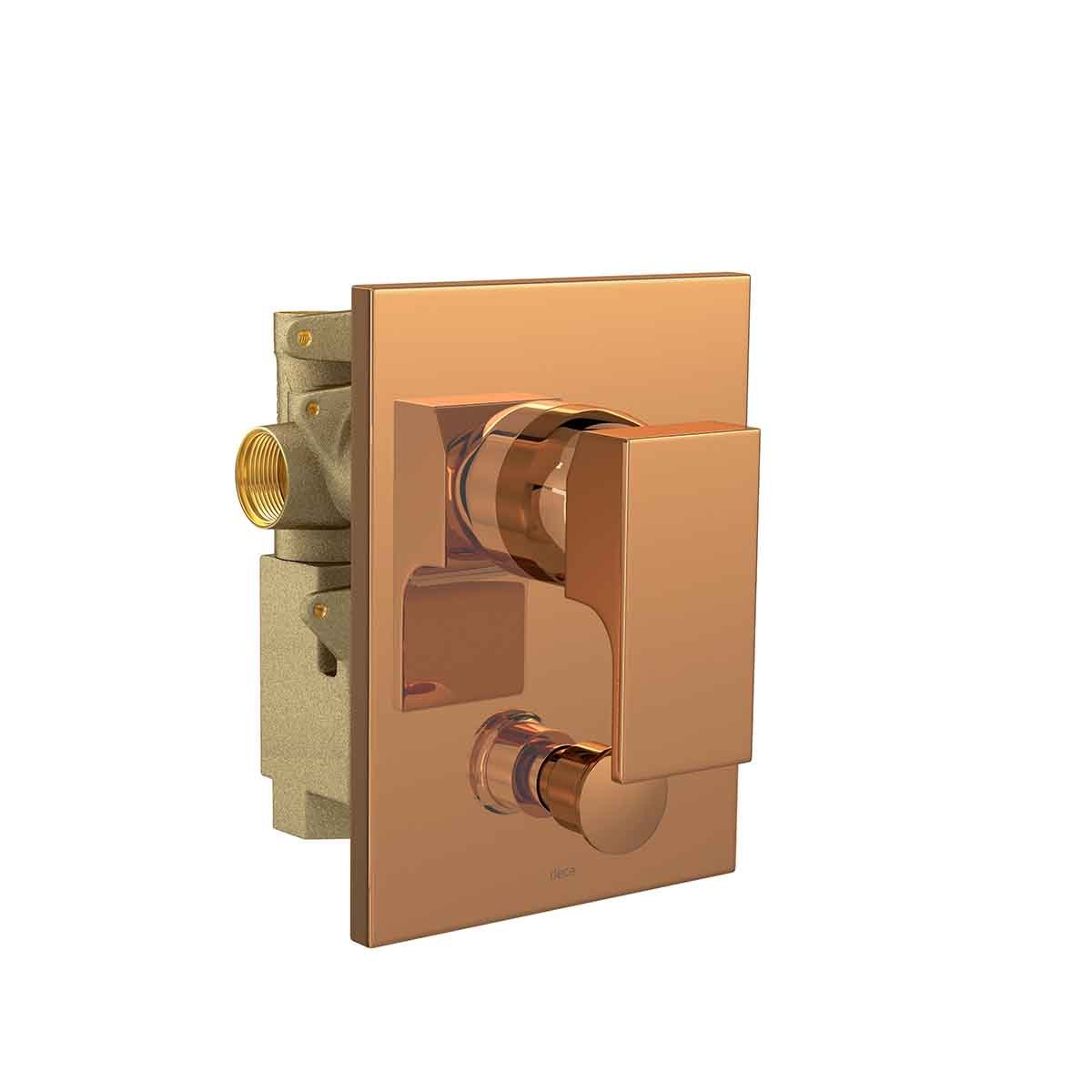 Misturador Monocomando 4 Vias de Chuveiro com Desviador para Banheira Unic