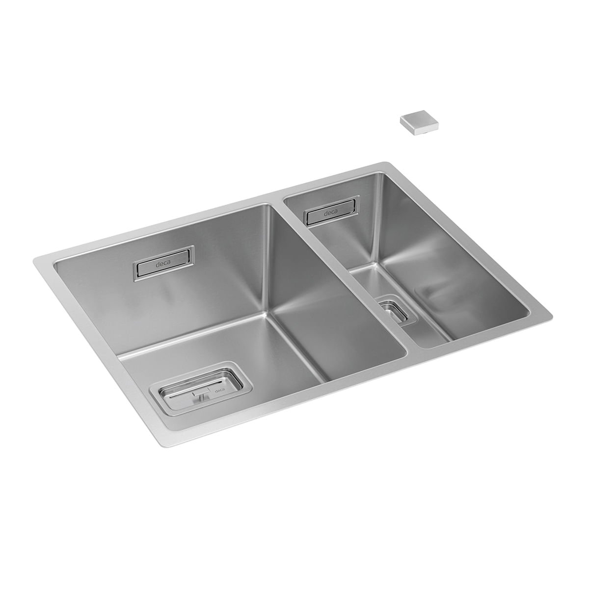Cuba Dupla para Cozinha em 55cm Wish