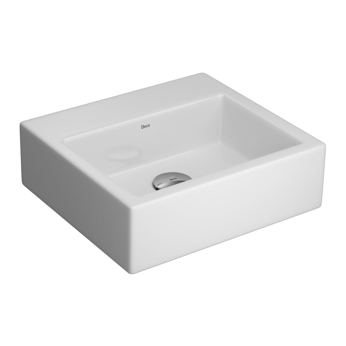 Cuba de Apoio Retangular com Mesa 32,5x35,5cm Linha L