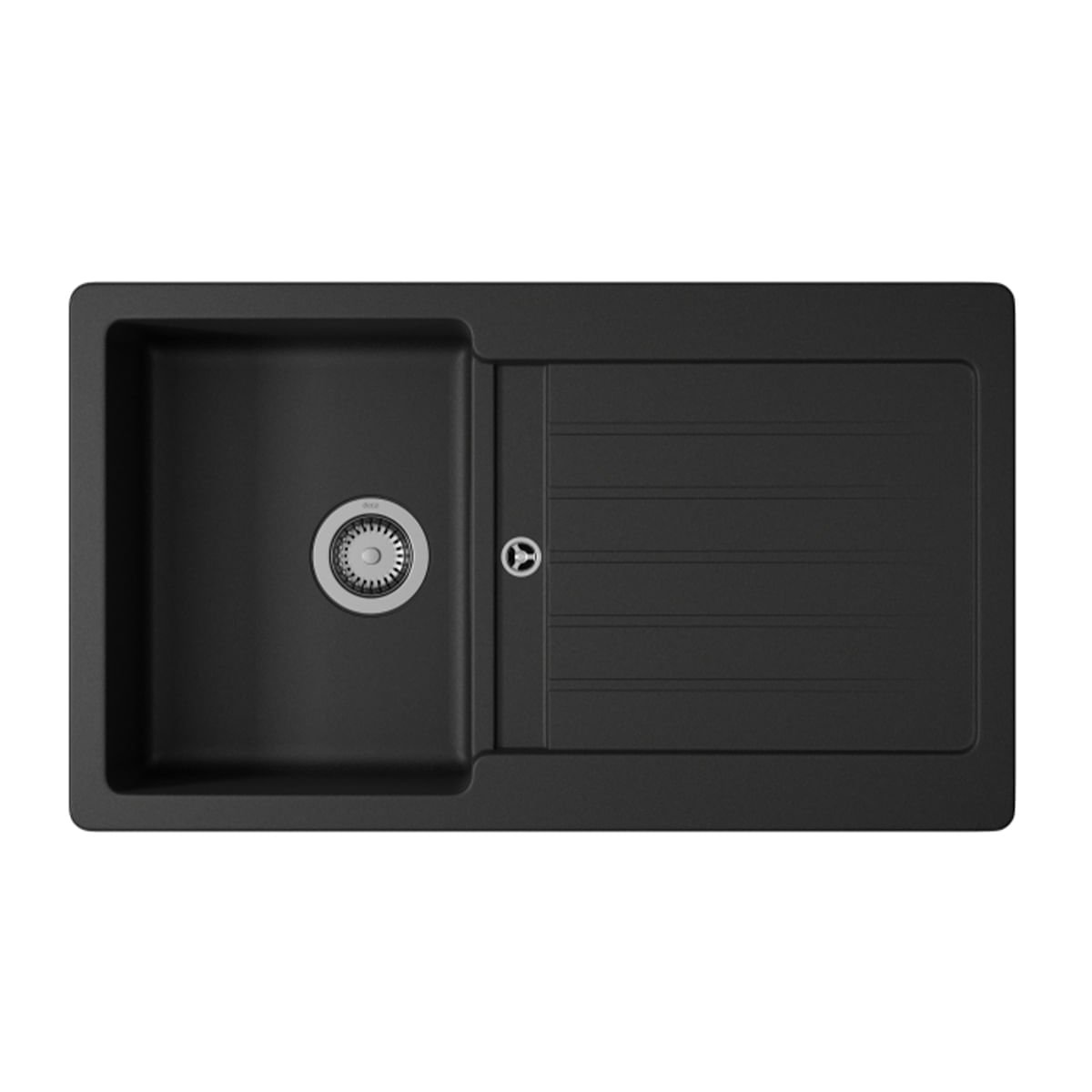 Cuba de Sobrepor para Cozinha Unic Quartzo Black — foto 2