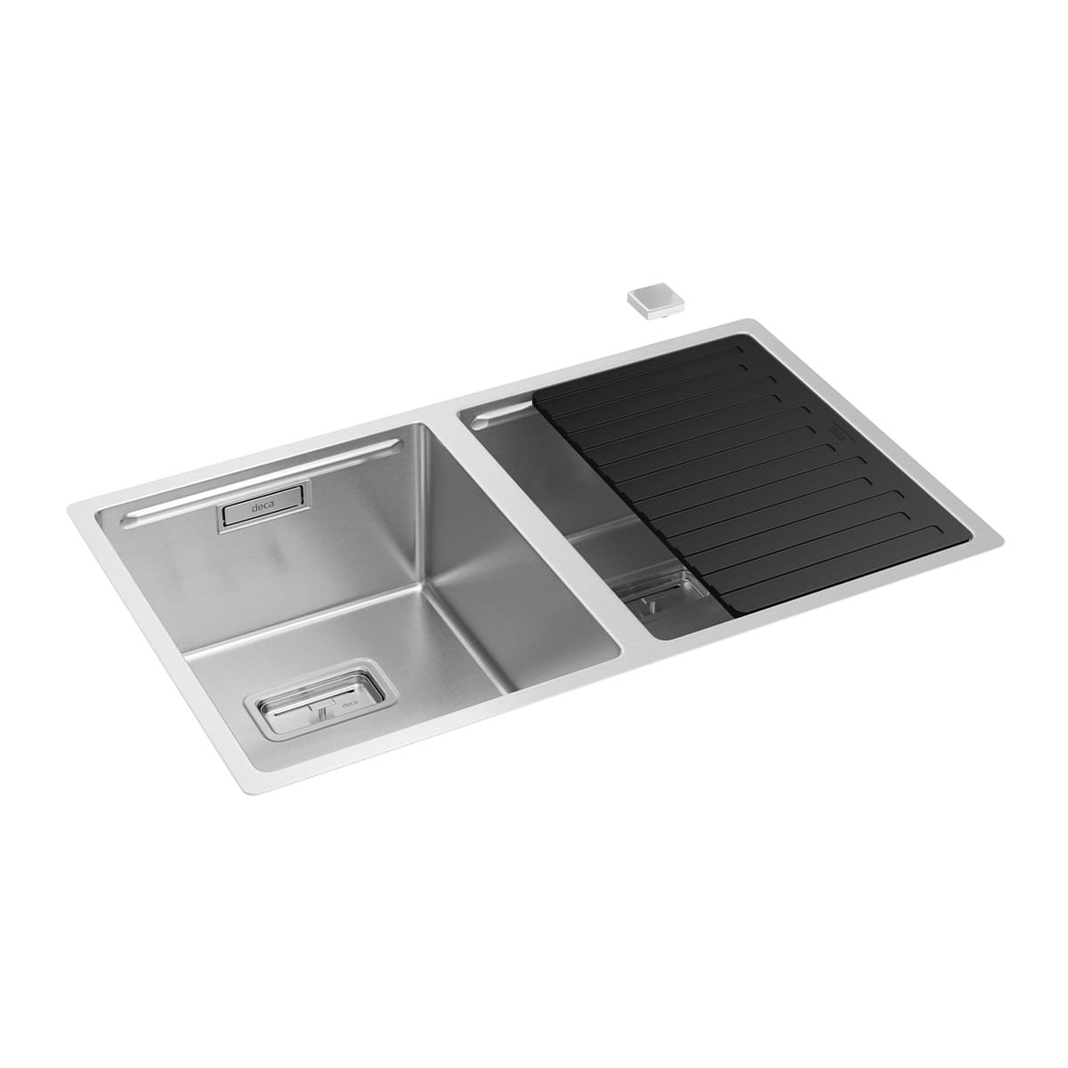 Cuba Dupla para Cozinha em 745x440x201 Wish