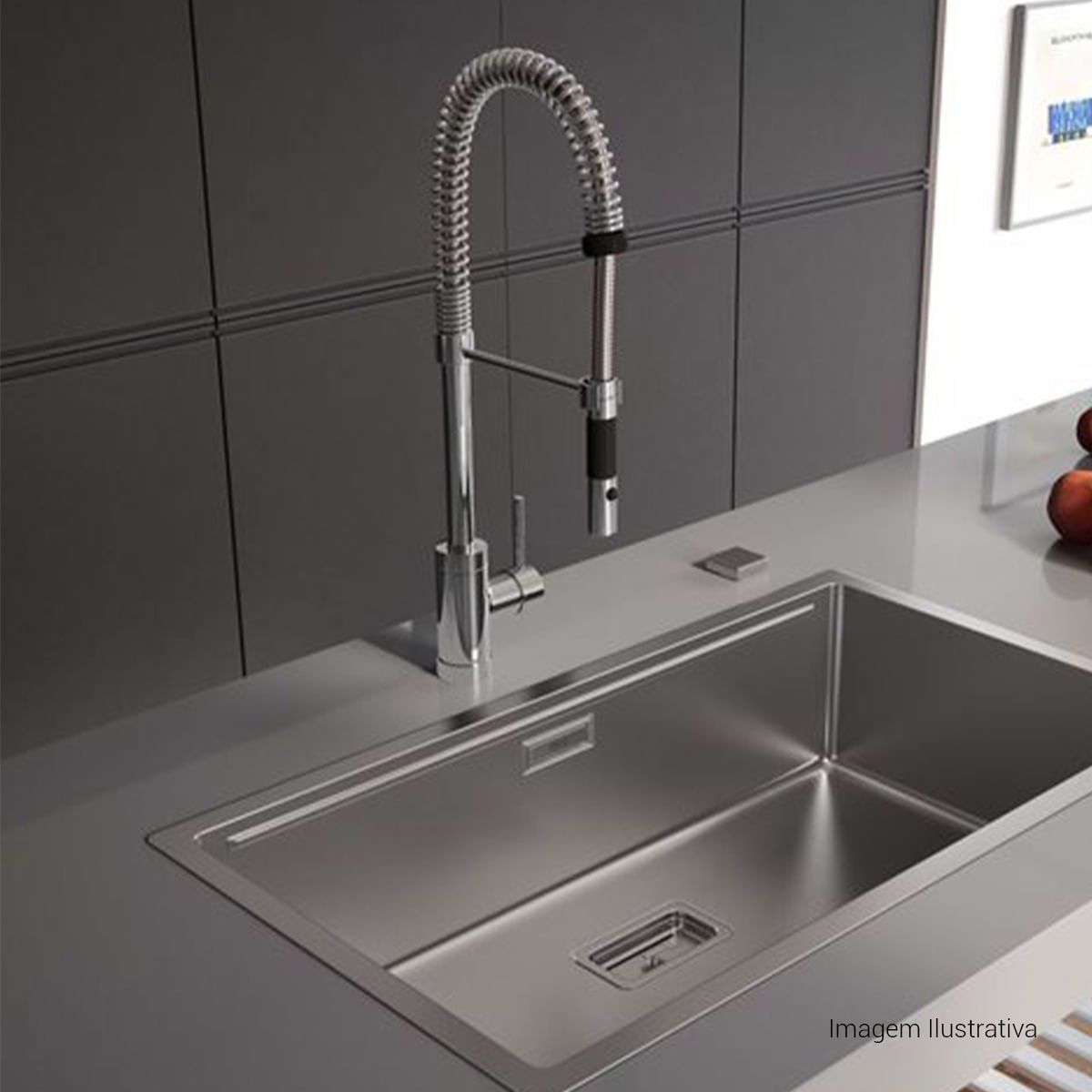 Cuba de Embutir para Cozinha em 780X440x201 Wish — foto 5