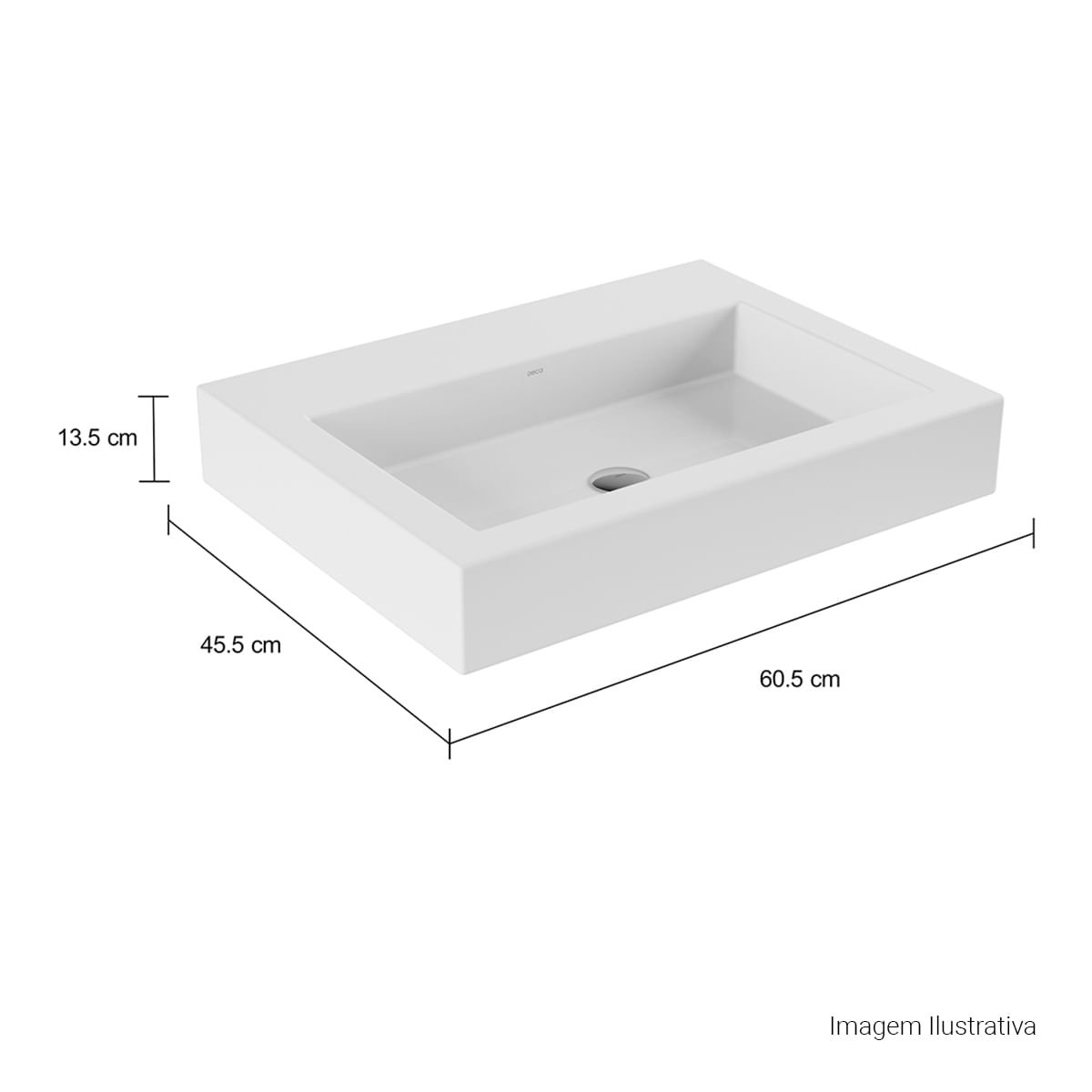 Cuba de Apoio com Mesa Retangular — foto 3