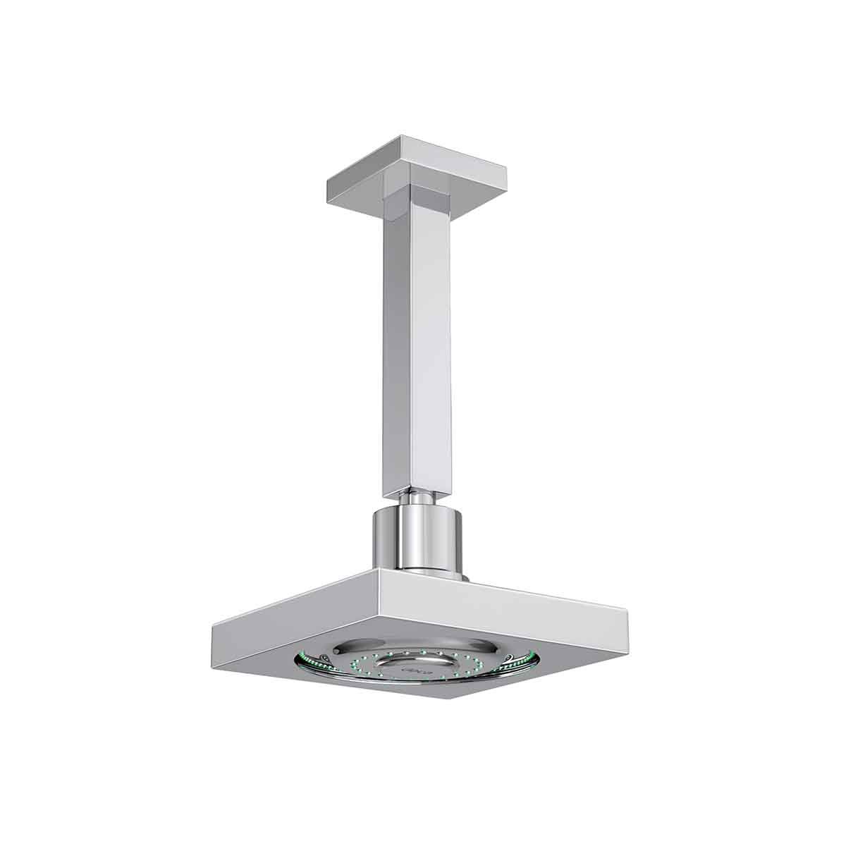 Chuveiro de Teto com Tubo Acqua Plus Quadratta