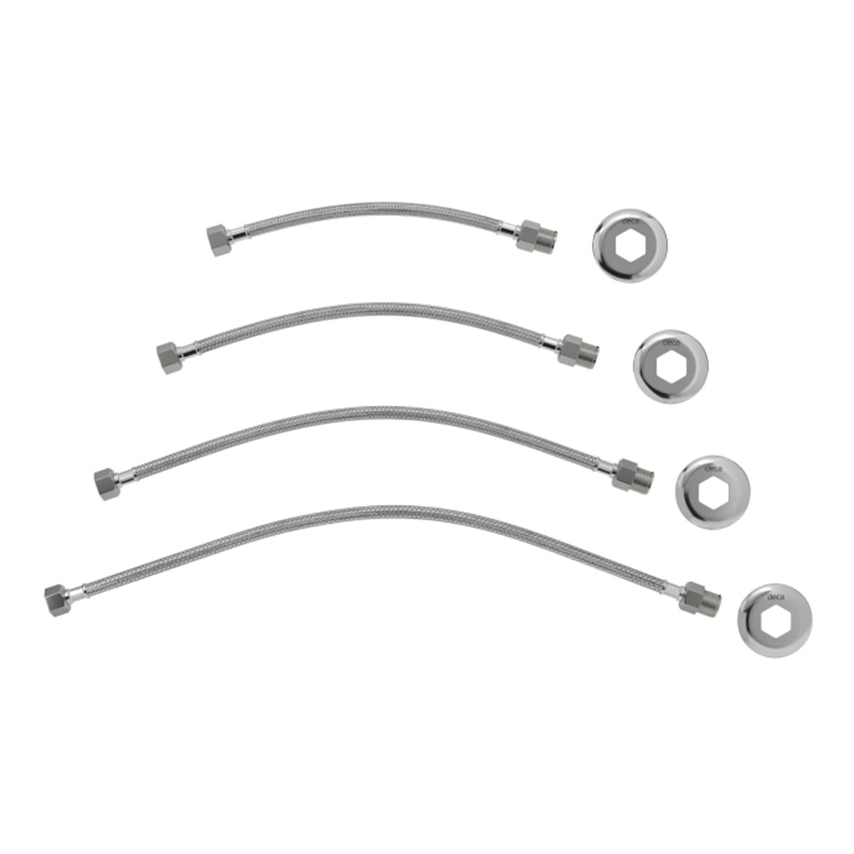 Ligação Flexível Malha de Aço 30cm