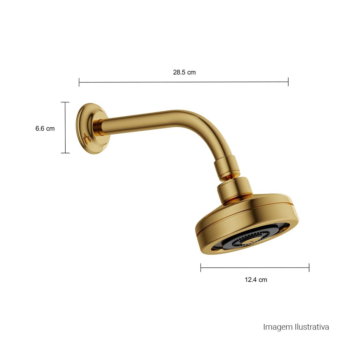 Chuveiro com Tubo de Parede Acqua Plus Standart — foto 28
