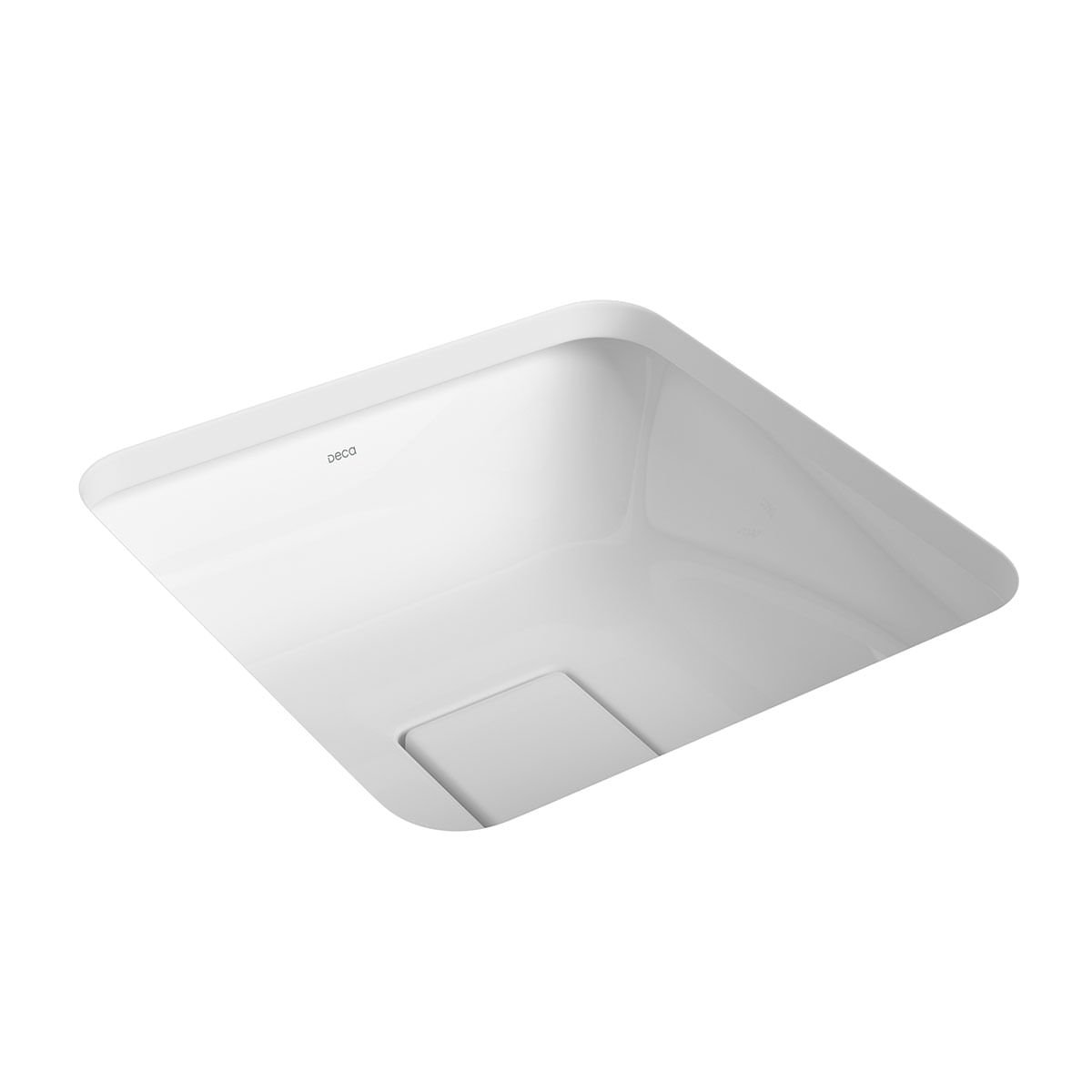 Cuba de Embutir Quadrada Slim Branco Deca 30cm - L.31030.17