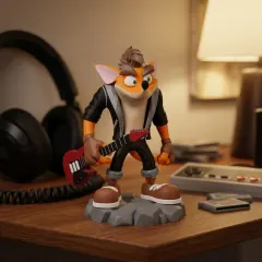 Crash Rockstar Colecionável Decorativo — foto 2