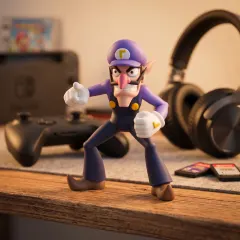 Waluigi Super Mario Colecionável Decorativo — foto 2