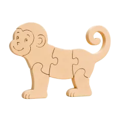 Balu Macaquinho Quebra Cabeça de Montar — foto 1