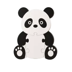 Bambu Panda Quebra Cabeça de Montar — foto 1