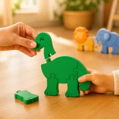 Dino Dinossauro Quebra Cabeça de Montar — foto 2